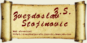 Zvezdoslav Stojinović vizit kartica